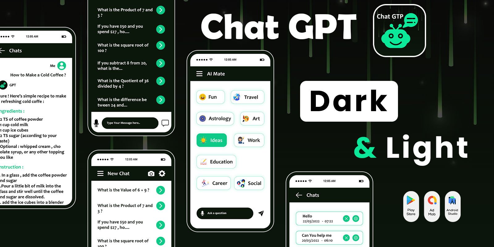 Chat GTP – ChattyAI – Android Source Code