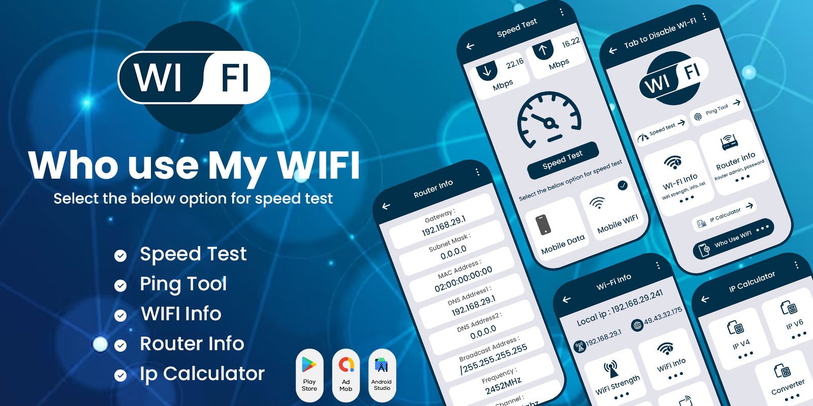 Who Use My WiFi – Android App Source Code