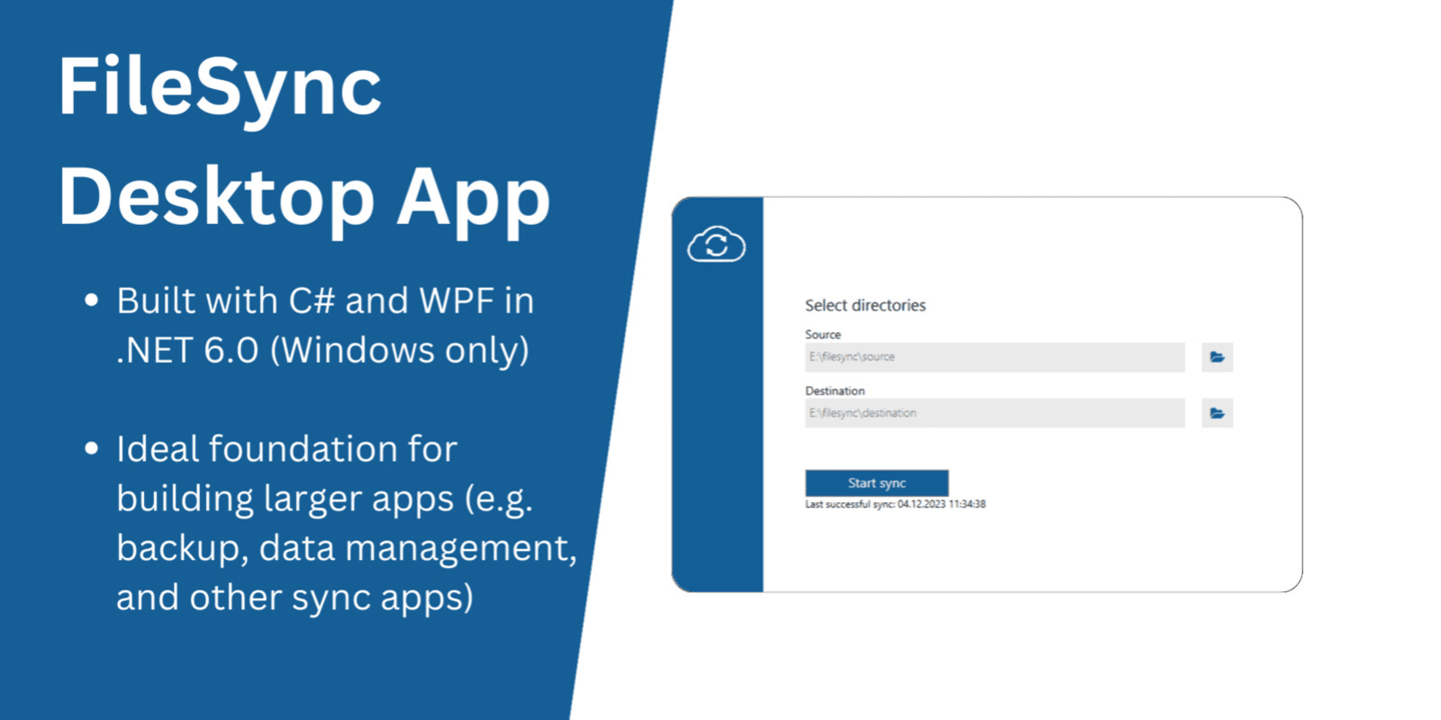 Simple File Sync Desktop App