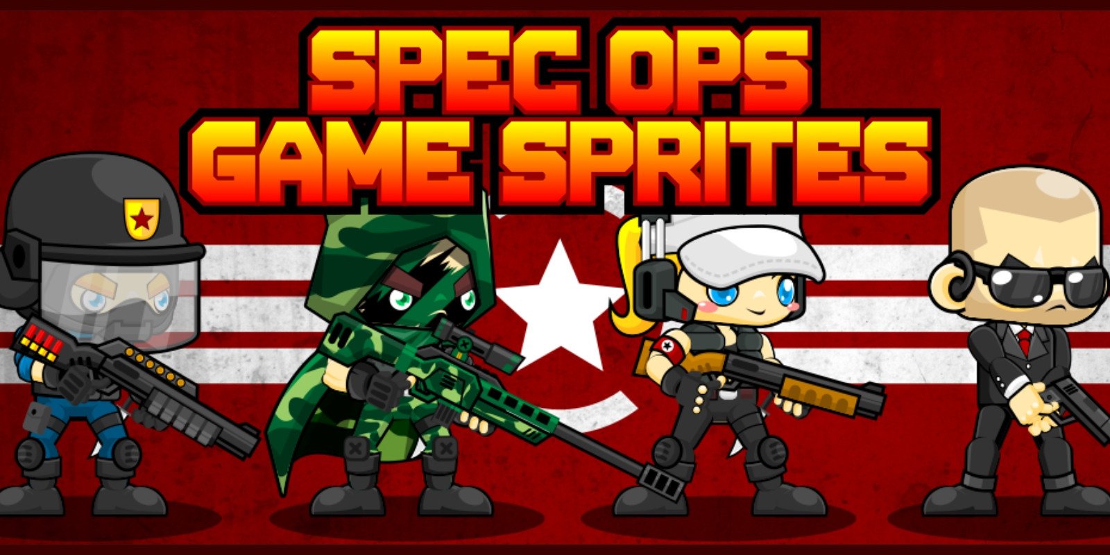 Spec Ops – Game Sprites