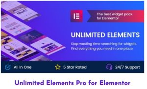 Unlimited Elements for Elementor Pro v1.5.127 Plugin